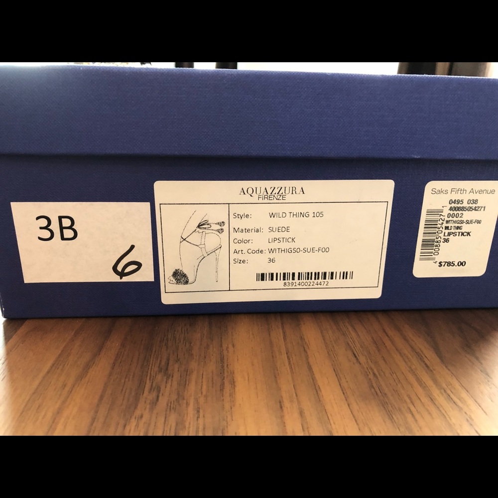Sold HP🎉Aquazzura suede pumps 👠 - Picture 7 of 8